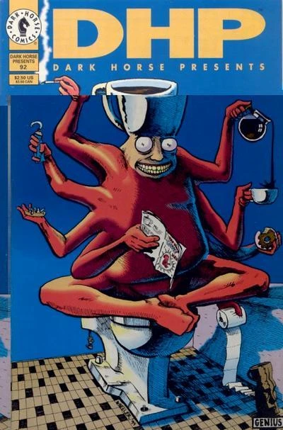 Cover of Too Much Coffee Man; Blackheart; Nightdrive