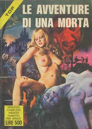 Cover of LE AVVENTURE DI UNA MORTA