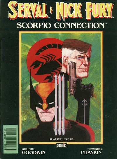 Cover of Serval/Nick Fury - Scorpio Connection