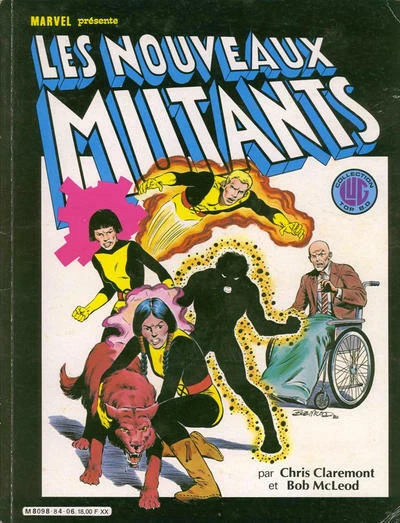 Cover of Les Nouveaux Mutants