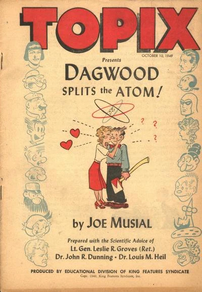 Cover of Dagwood Splits the Atom