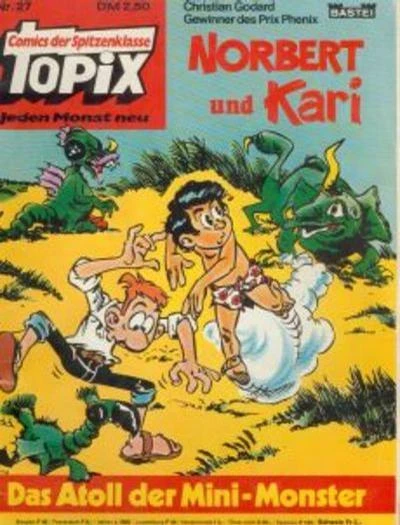 Cover of Norbert und Kari - Das Atoll der Mini-Monster