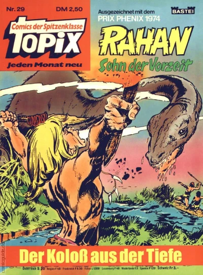 Cover of Rahan: Der Koloß aus der Tiefe