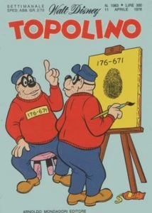 Cover of Topolino e il blitz beffardo