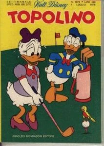 Cover of Topolino e il furto di Topolinia