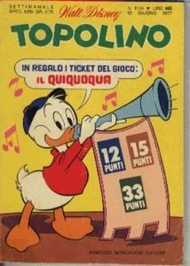 Cover of Topolino e le pedine dell'emiro