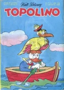 Cover of Topolino e il caso del professor Zero