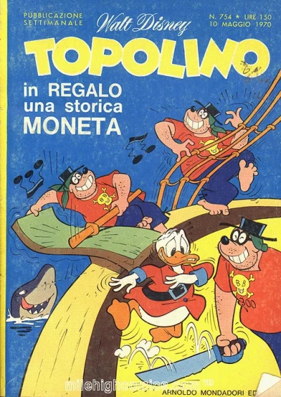 Cover of Paperino e il fuorilegge di Pensacola