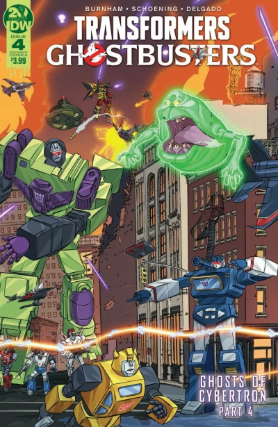 Cover of Ghosts of Cybertron Part 4
