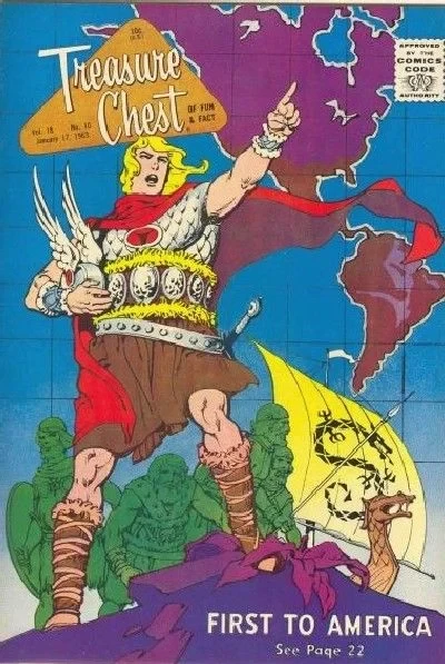 Cover of First to America