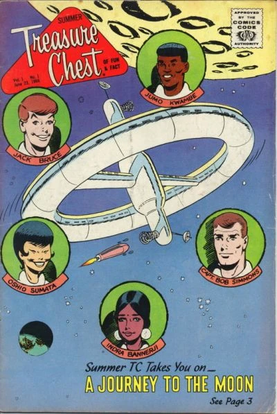 Cover of A Journey To The Moon