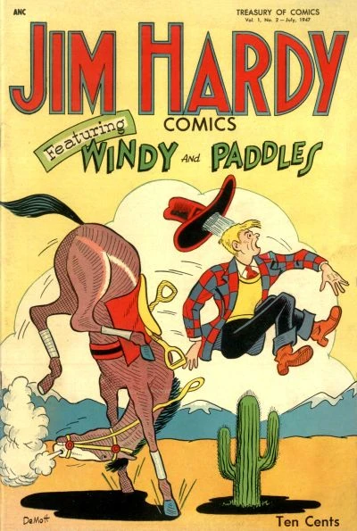 Cover of Jim Hardy Comics