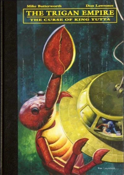 Cover of Trigan Empire volume 9 The Curse of King Yutta