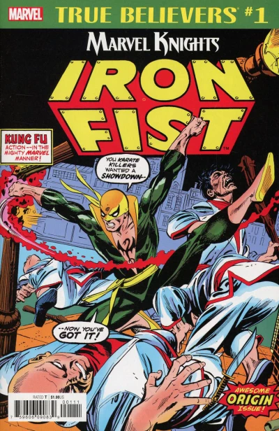 Cover of The Fury of Iron Fist!