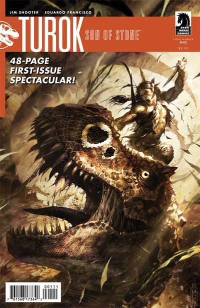 Cover of Aztlan Part 1: Out of Time; Turok, Son of Stone and The World Below