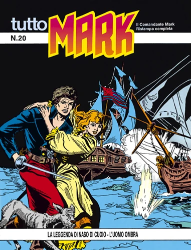 Cover of La Leggenda di Naso di Cuoio - L’Uomo Ombra