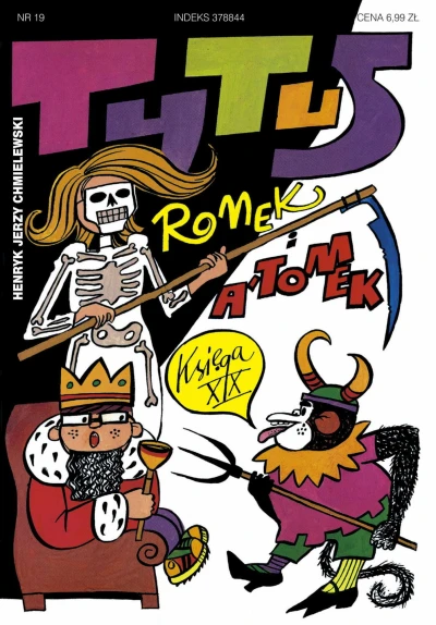 Cover of Księga XIX. Tytus aktorem