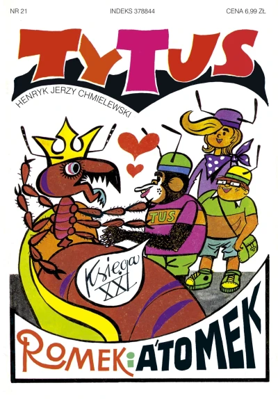 Cover of Księga XXI. Tytus wśród mrówek