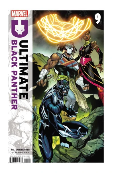 Cover of Ultimate Black Panther #9