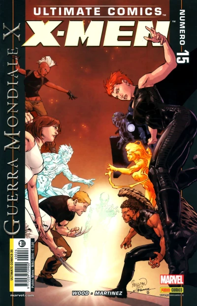 Cover of ULTIMATE X-MEN 15