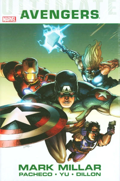 Cover of Ultimate Comics Avengers by Mark Millar Omnibus