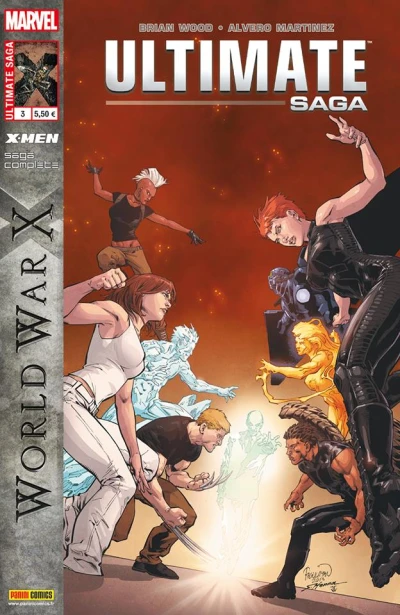 Cover of ULTIMATE X-MEN - WORLD WAR X