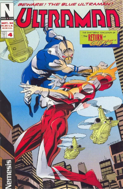 Cover of Beware the Blue Ultraman