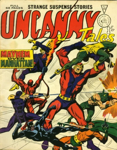 Cover of Mayhem over Manhattan