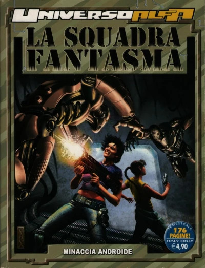 Cover of La Squadra Fantasma - Minaccia androide