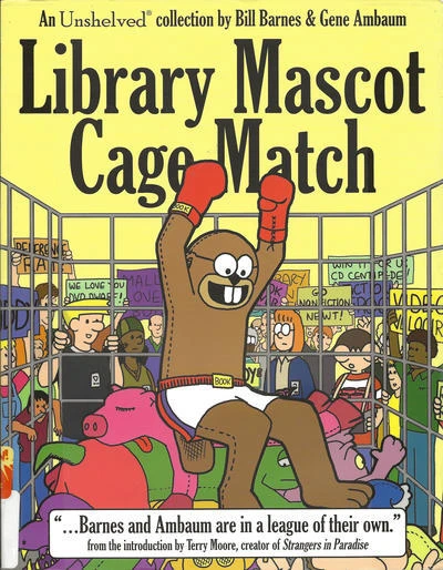 Cover of Library Mascot Cage Match