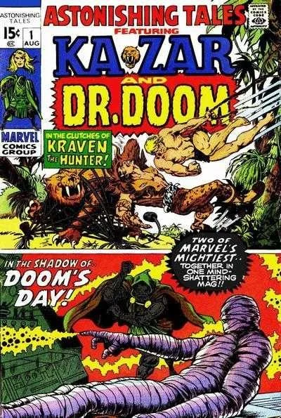 Cover of Unto you is Born the Doomsman; The Power of Ka-zar