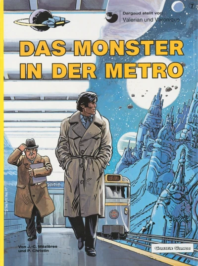 Cover of Das Monster in der Metro