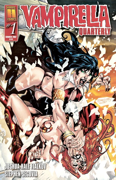 Cover of Vengeance of Vampirella, Part 2 of 3; Death's Dark Angel