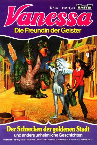Cover of Der Schrecken der goldenen Stadt