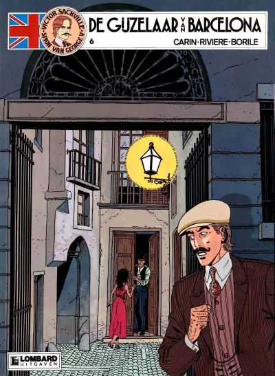 Cover of De gijzelaar van Barcelona