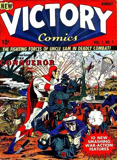 Cover of Victory Comics