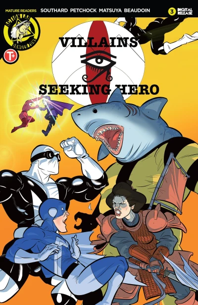 Cover of The Frightening Five Vs. The Super Society: Part Three of Everybody Hates Somebody