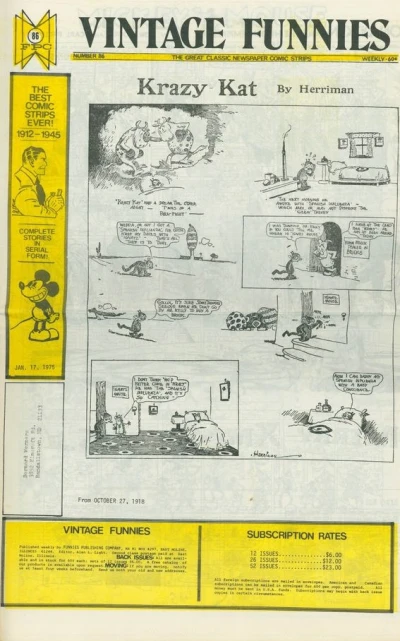 Cover of Krazy Kat