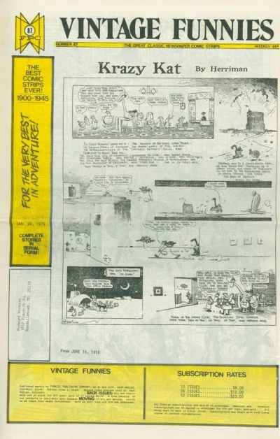 Cover of Krazy Kat