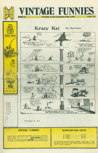 Cover of Krazy Kat