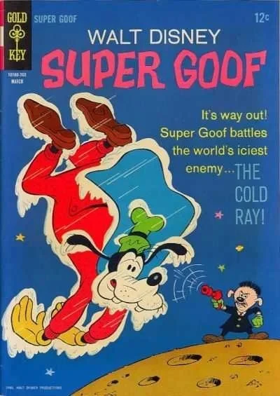 Cover of W SG    6-02 	Super Goof Super Goof vs. the Cold Ray