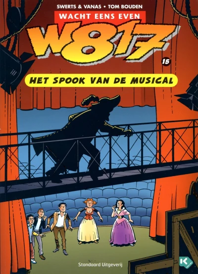 Cover of Het spook van de musical