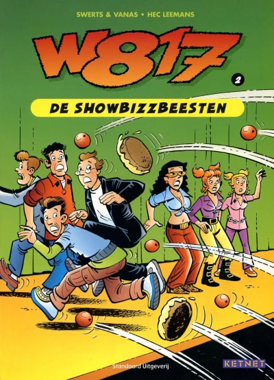 Cover of De showbizzbeesten