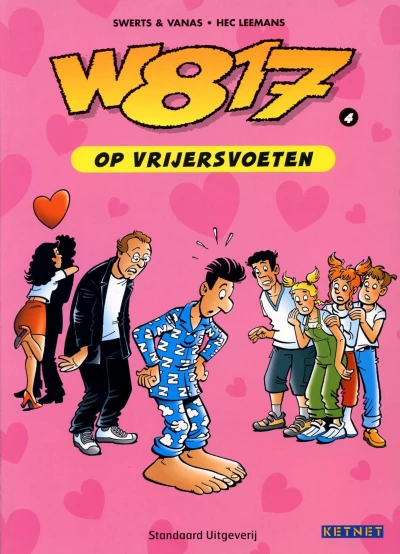 Cover of Op vrijersvoeten