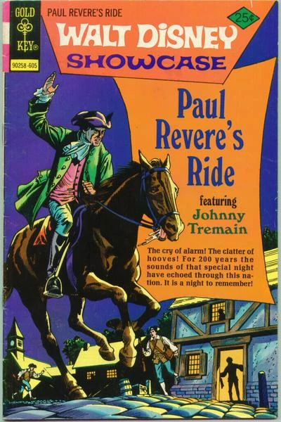 Cover of Paul Revere's Ride with Johnny Tremain