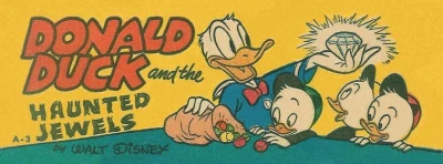 Cover of Donald Duck and the Haunted Jewels