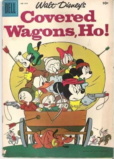Cover of Walt Disney's Covered Wagons, Ho!