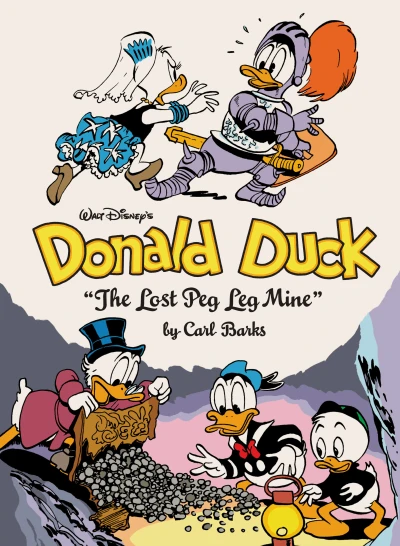 Cover of Walt Disney's Donald Duck: The Lost Peg Leg Mine