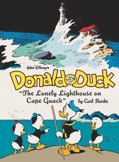 Cover of Walt Disney's Donald Duck: The Lonely Lighthouse on Cape Quack