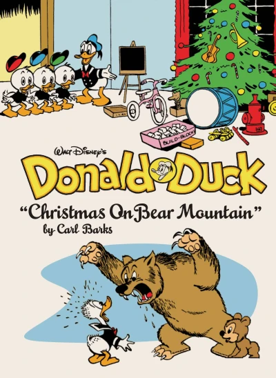 Cover of Walt Disney's Donald Duck: Christmas On Bear Mountain